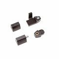 Global Door Controls Arch/Vistawall Style 3/4 in. Left Hand Offset Door Pivot Hinge Set for Adams Rite Type Storefront Door in Duronodic TH1110-LH-DU